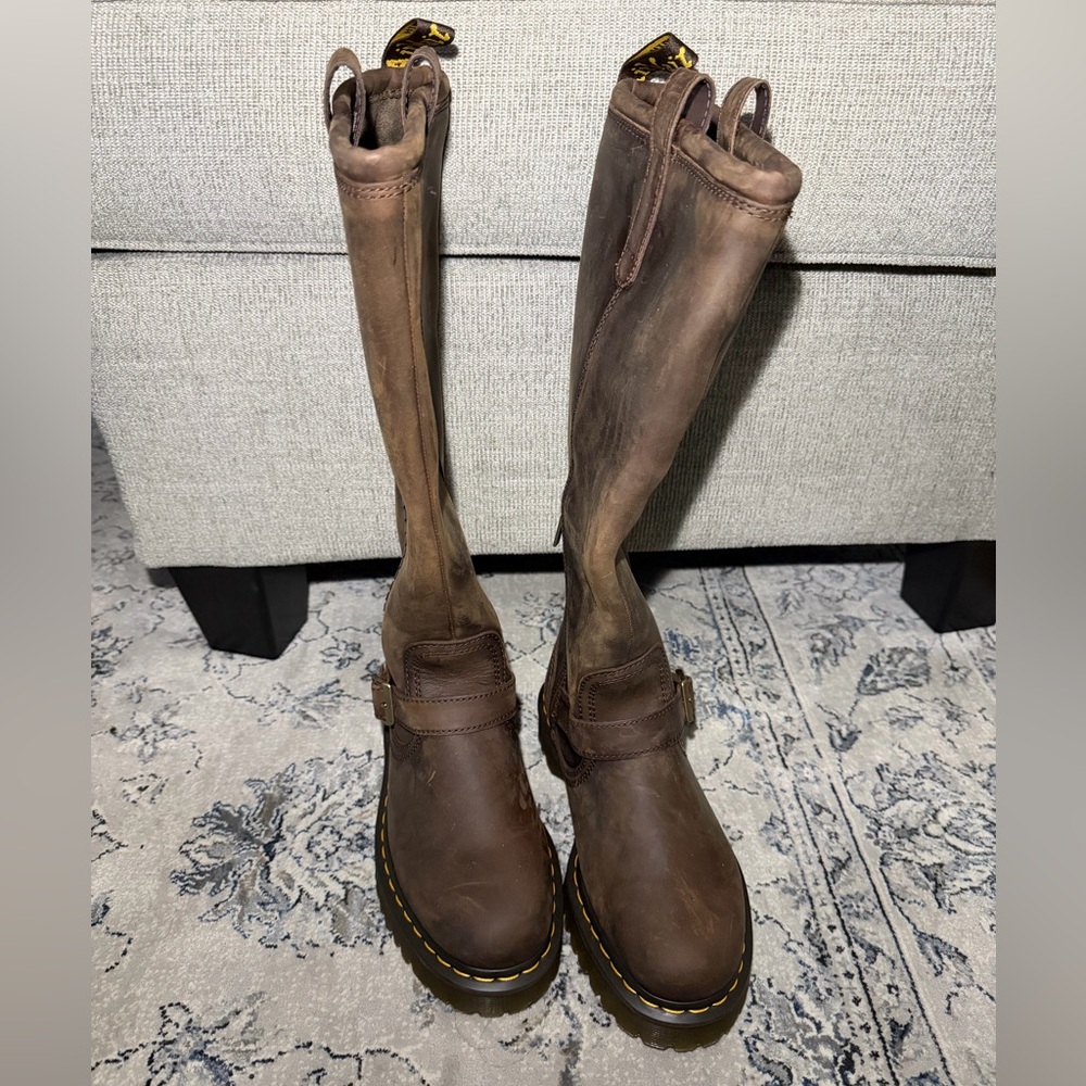 Dr. Martens Anistone Knee-High Boots - Picture 6 of 7